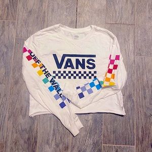 cropped van long sleeve shirt
